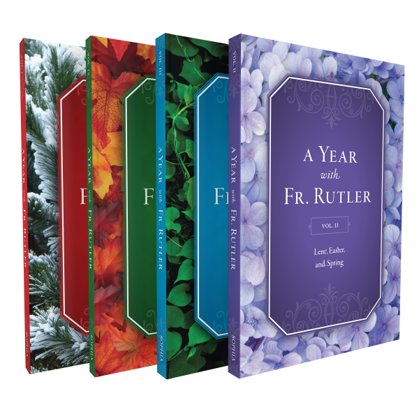 A Year with Fr. Rutler 4-Volume Set by Fr. George William Rutler - Unique Catholic Gifts