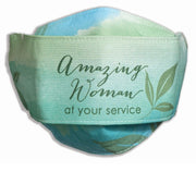 Amazing Woman at Your Service Face Mask - Unique Catholic Gifts