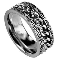 Chain Ring Armor of God - Unique Catholic Gifts