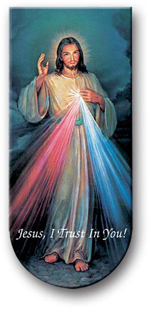 Divine Mercy Chaplet Magnetic Book Mark - Unique Catholic Gifts