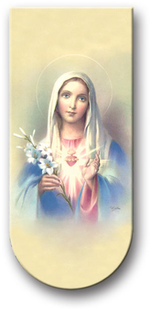 Prayer to Immaculate Heart Magnetic Bookmark - Unique Catholic Gifts