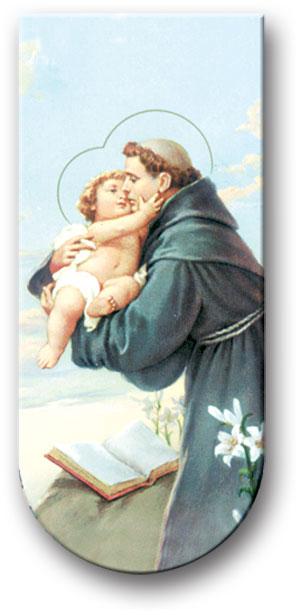 Saint Anthony 3" Magnetic Bookmark - Unique Catholic Gifts