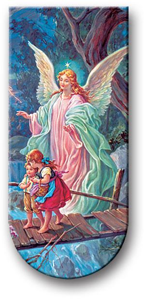 Guardian Angel 3" Magnetic Bookmark - Unique Catholic Gifts