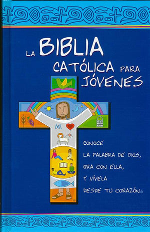 La Biblia Católica para Jóvenes. Azul Tapa Dura (Con Indices) - Unique Catholic Gifts