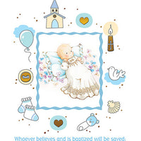 Your Baby Boy Baptism Greeting Card - Unique Catholic Gifts