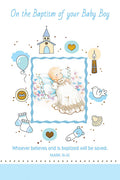 Your Baby Boy Baptism Greeting Card - Unique Catholic Gifts