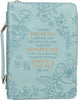 Bible Cover: I Know The Plans I Have for You (Teal ) - Unique Catholic Gifts