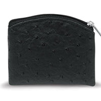 Ostrich Skin Pattern Rosary Pouch Black - Unique Catholic Gifts