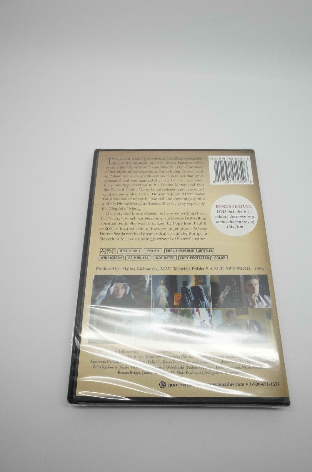 Faustina: Apostle of Divine Mercy DVD - Unique Catholic Gifts
