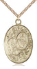 14kt Gold Filled Miraculous Pendant on a Gold Filled Chain - Unique Catholic Gifts