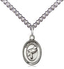 Sterling Silver Graduation Medal on a Sterling Silver Chain - Unique Catholic Gifts