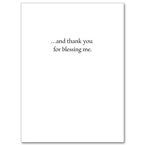 Bless You Abbey Irish Thank You Card - Unique Catholic Gifts