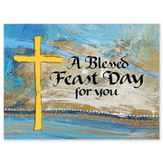 A Blessed Feast Day for You Feast Day Card - Unique Catholic Gifts