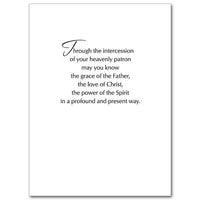 A Prayer for Your Feast Day Feast Day Card - Unique Catholic Gifts