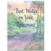 Best Wishes on Your Retirement Retirement Card (4 3/4" by 6") - Unique Catholic Gifts