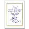 Find Comfort in God's Love Sympathy Card - Unique Catholic Gifts