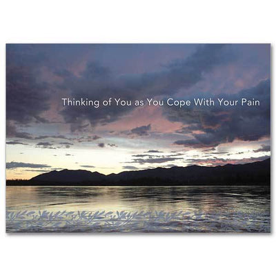 Thinking of You as You Cope with Your Pain Thinking of You - Unique Catholic Gifts
