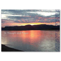 In Thought and Prayer Thinking of You (5 x 7") - Unique Catholic Gifts