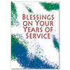 Blessings on Your Years of Service Retirement Card - Unique Catholic Gifts