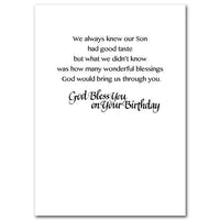 Happy Birthday Daughter-in-law Birthday Card - Unique Catholic Gifts