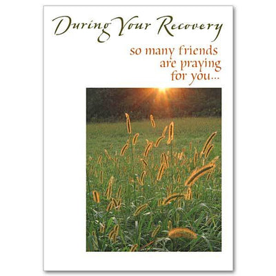 During Your Recovery Get Well Card - Unique Catholic Gifts