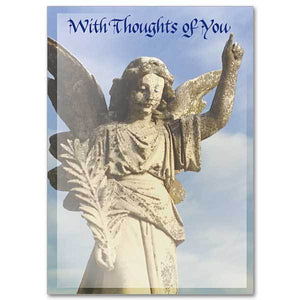 A Special Angel to Watch over You Thank You Greeting Card - Unique Catholic Gifts