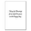 Best Wishes on Your Wedding Anniversary Wedding Anniversary Card - Unique Catholic Gifts