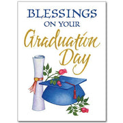 Blessings on Your Graduation Day Graduation Card - Unique Catholic Gifts