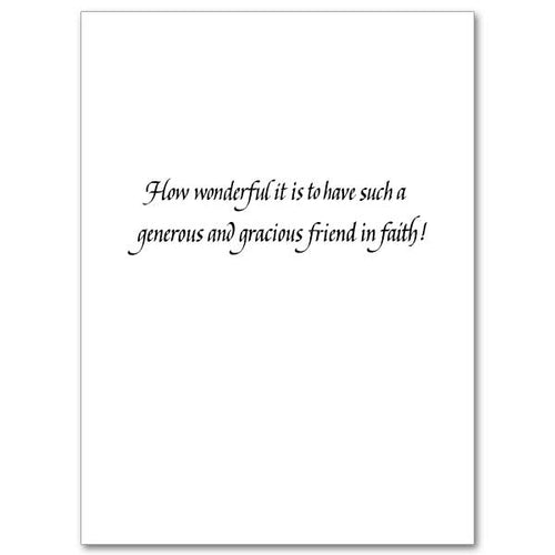 Thank You Greeting Card #2 - Unique Catholic Gifts