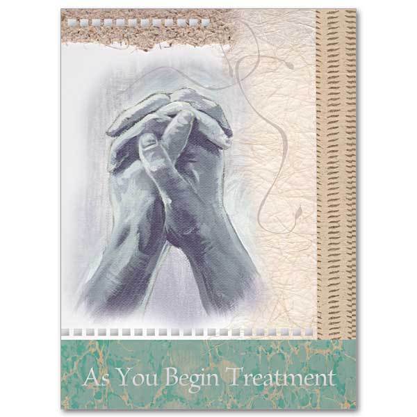 As You Begin Treatment Christian Care Card - Unique Catholic Gifts