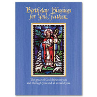 Birthday Blessings for You, Father Birthday Card for Priest - Unique Catholic Gifts