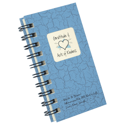Gratitude & Acts of Kindness Mini Journal - Light Blue (New Edition) - Unique Catholic Gifts