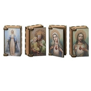 Catholic Art Wood Trinket Box 1 1/4" - Unique Catholic Gifts