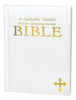A Catholic Child's First Communion Bible (White) - Unique Catholic Gifts