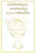 Celebrating the Anniversary of your Ordination Greeting Card - Unique Catholic Gifts