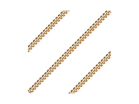 Curb Chain Light Rhodium/Gold Plate 24" - Unique Catholic Gifts