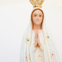 Our Lady of Fatima Statue (More than 24" or 2 ft) - Unique Catholic Gifts