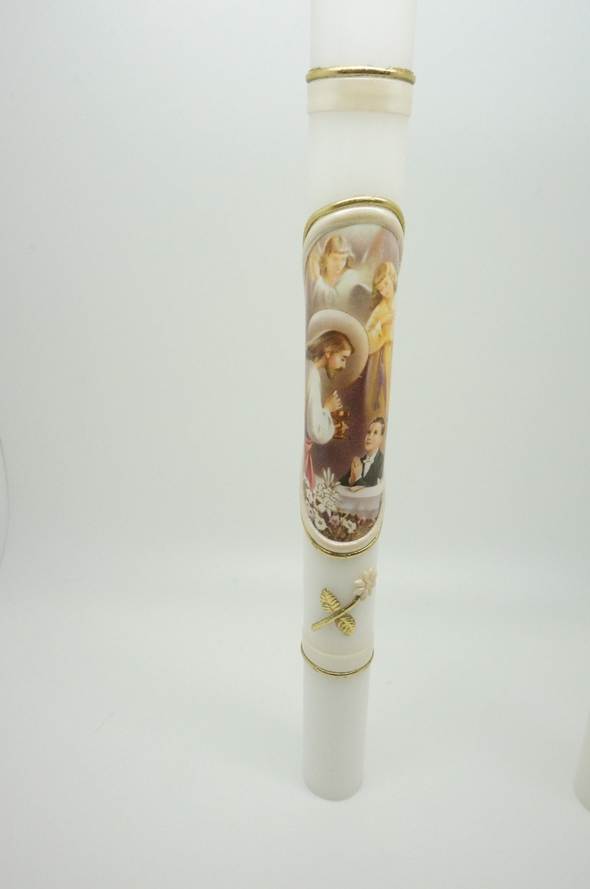 Boy First Communion Candle - Unique Catholic Gifts