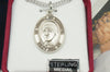 Saint Mother Teresa of Calcutta Silver Medal with Chain - Unique Catholic Gifts