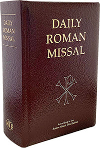 Daily Roman Missal, 7th Ed., Standard Print (Bonded Leather, Burgundy) - Unique Catholic Gifts