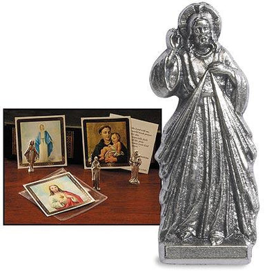 Divine Mercy Pocket Statue (1 1/2