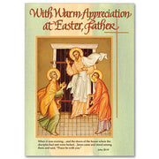 With Warm Appreciation at Easter Father Greeting Card - Unique Catholic Gifts