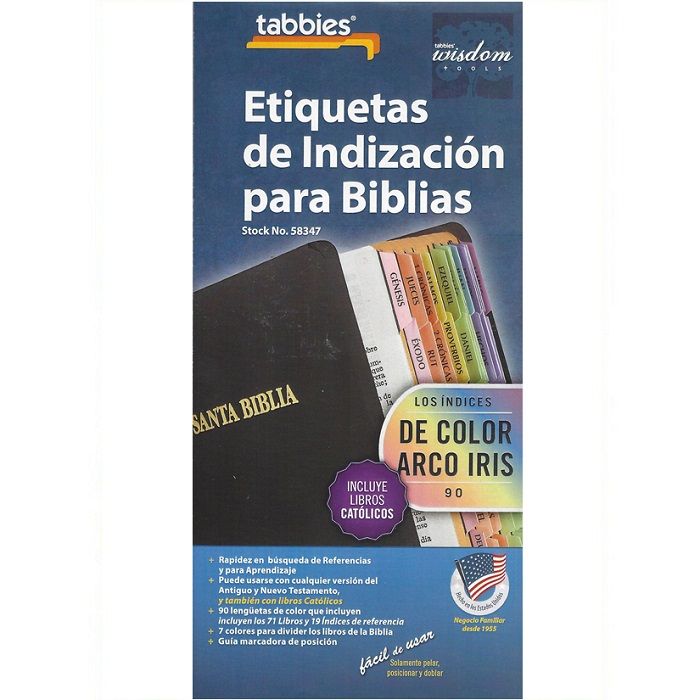 Etiquetas de Indización Para Biblias Catolicas en Espanol - Unique Catholic Gifts