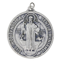 Extra Large St. Benedict Medal 2" - Unique Catholic Gifts
