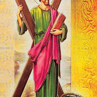 Biography Card of St. Andrew - Unique Catholic Gifts