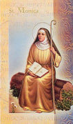 Biography Card of St. Monica - Unique Catholic Gifts
