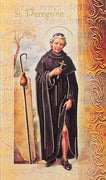 Biography Card of St. Peregrine - Unique Catholic Gifts