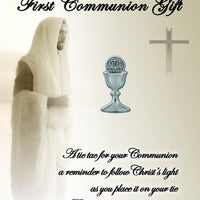 First Communion Chalice Tie Pin (Silver) - Unique Catholic Gifts