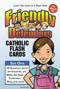 Friendly Defenders: Catholic Flash Cards by Matthew Pinto, Katherine Andes - Unique Catholic Gifts
