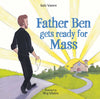 Father Ben Gets Ready for Mass by Katie Warner - Unique Catholic Gifts